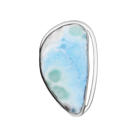 Zawieszka srebrna larimar Dominikana