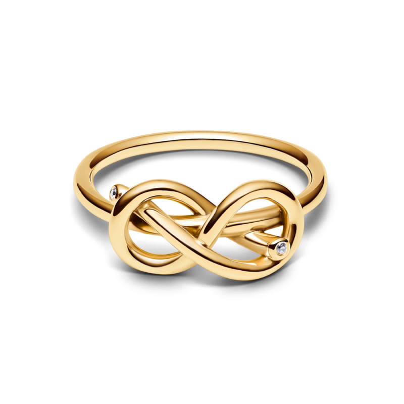 Pierścionek z symbolem nieskończoności Pandora 163759C01