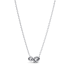 Naszyjnik Pandora z dwoma złączonymi kamieniami 393776C01