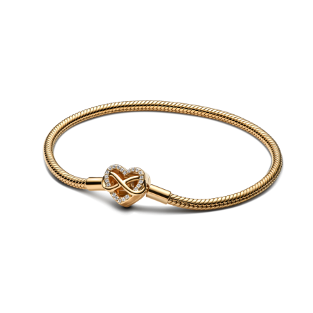 Bransoletka Pandora Serce i Nieskończoność - JubilerSezam.pl