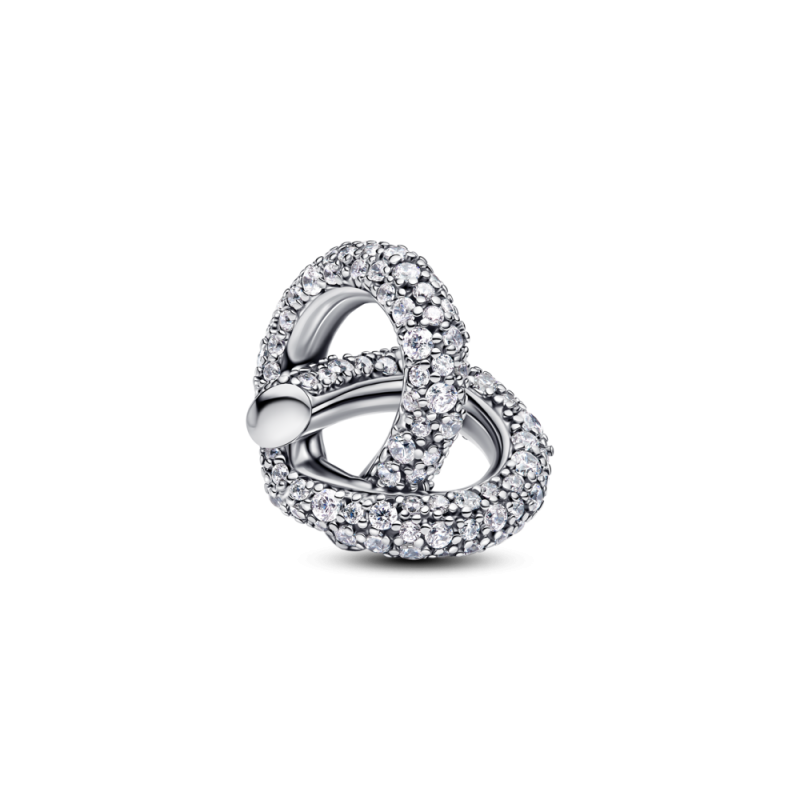 Charms Pandora Lśniące serce z symbolem nieskończoności 793771C01