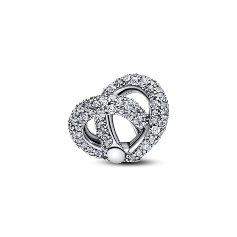 Charms Pandora Lśniące serce z symbolem nieskończoności 793771C01