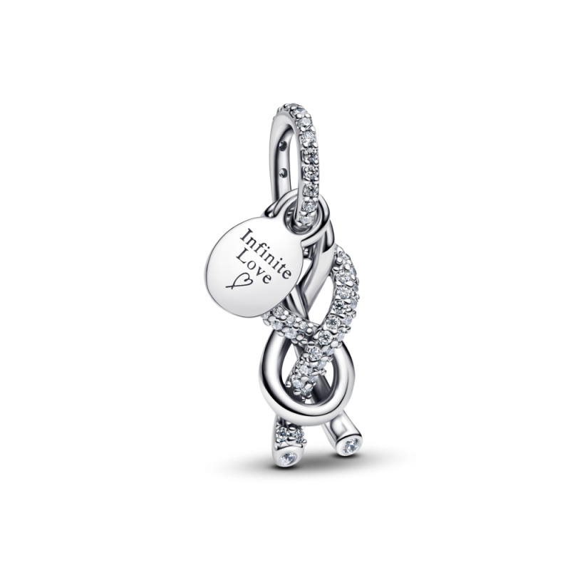 Charms Pandora Nieskończoność z Kamieniami Srebro - JubilerSezam.pl