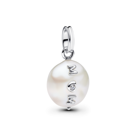 Charms-zawieszka Pandora z poddaną obróbce barokową perłą hodowaną 793783C01