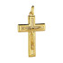 Krzyżyk złoty z Panem Jezusem próba 585