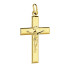 Krzyżyk złoty z Panem Jezusem próba 585