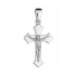 Krzyżyk srebrny z wizerunkiem Pana Jezusa