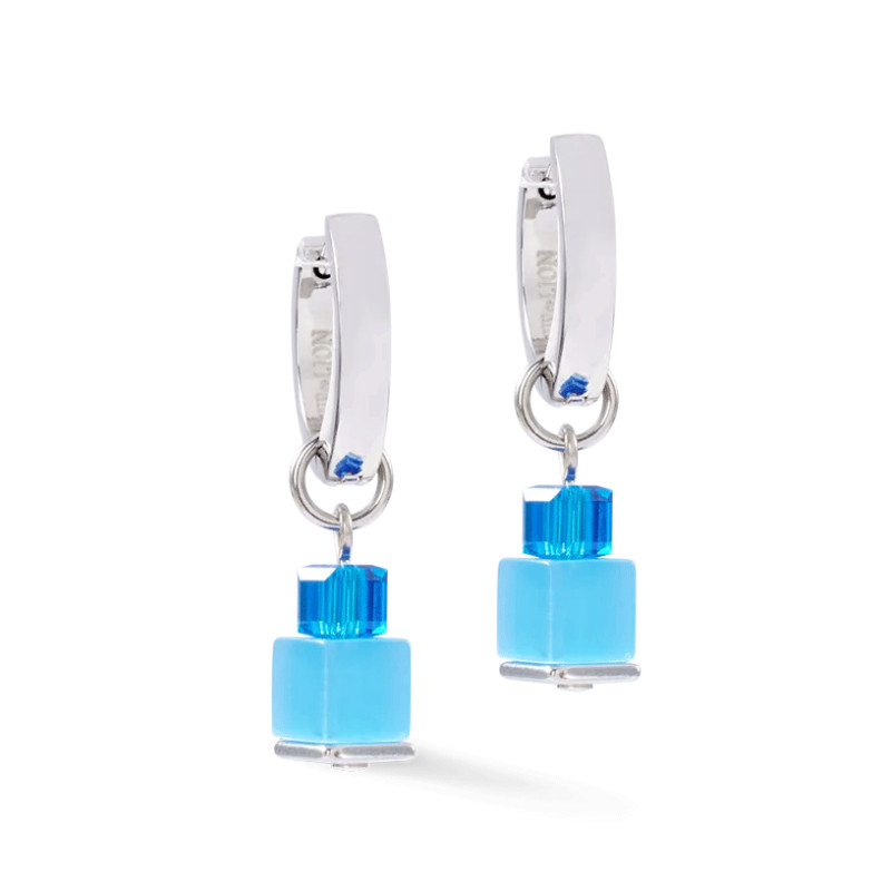 Kolczyki Coeur de Lion 076 Blue-Turquois ze stali