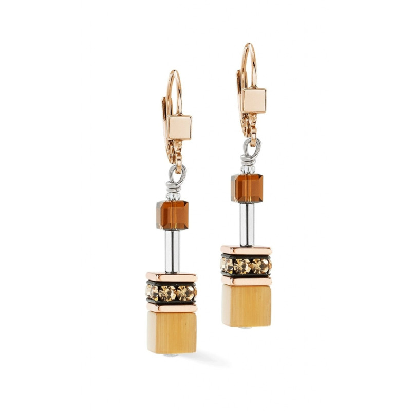 Kolczyki Coeur de Lion Mocha Mousse - JubilerSezam.pl