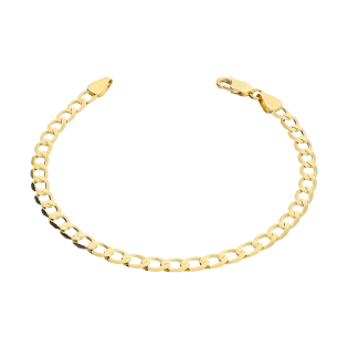 Bransoleta złota pancer