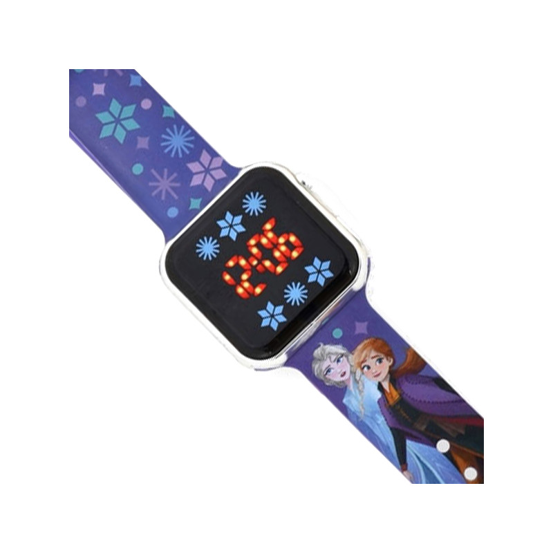 Zegarek Disney Kraina Lodu LED - Dla Dzieci - JubilerSezam.pl