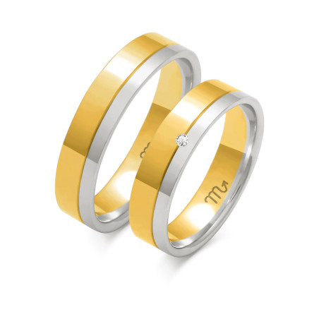 Obrączki ślubne nr ZO OE-10