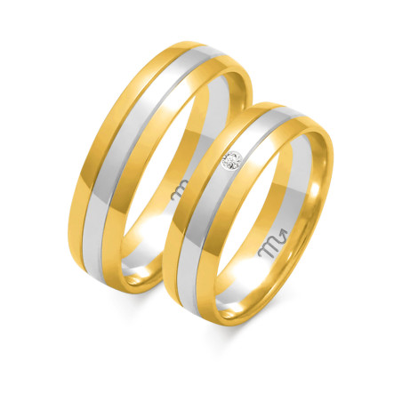 Obrączki ślubne nr ZO OE-11