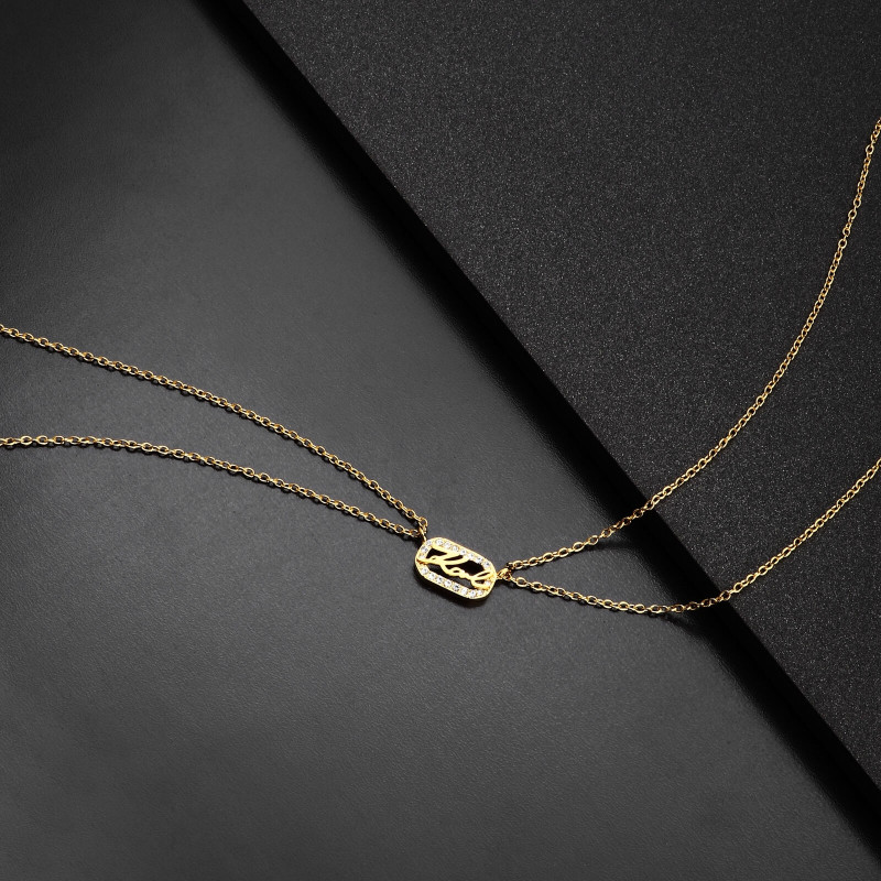 Naszyjnik Karl Lagerfeld ze Stali - JubilerSezam.pl