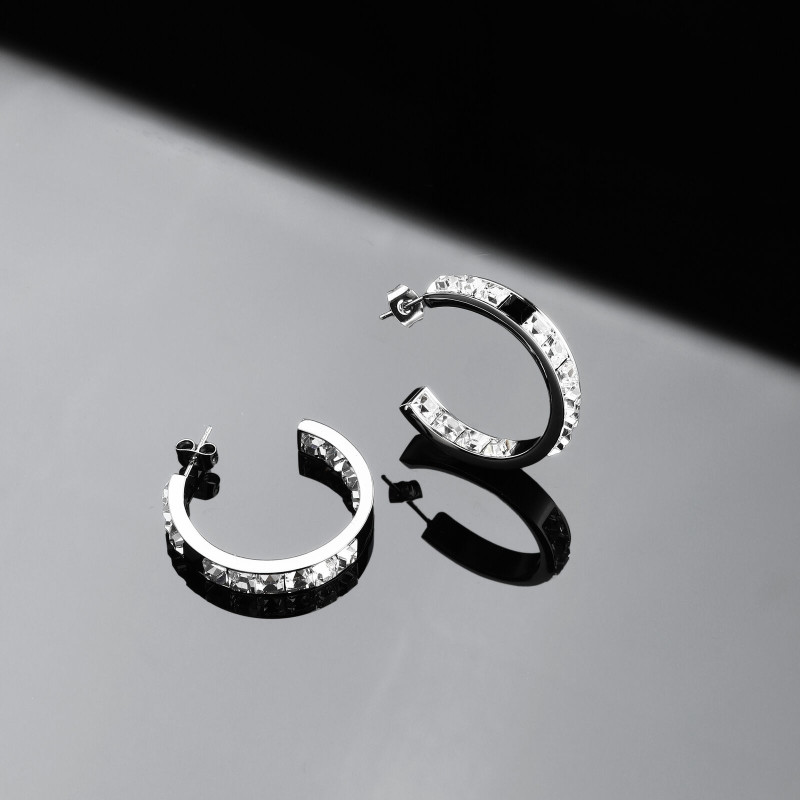 Kolczyki Karl Lagerfeld KLAYC36 - Wyjątkowa biżuteria - JubilerSezam.pl