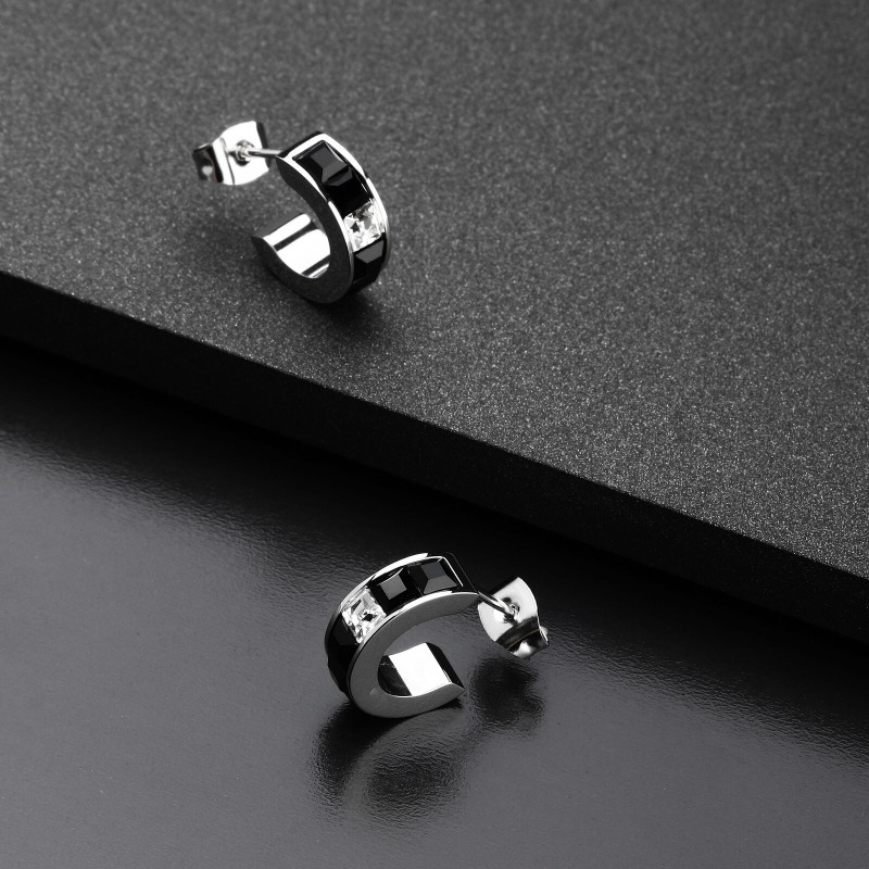 Kolczyki Karl Lagerfeld - Wyrazisty Styl - JubilerSezam.pl