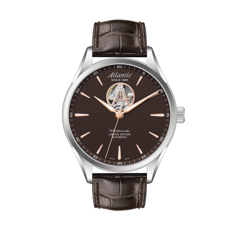 Zegarek Męski Atlantic na Pasku Skórzanym 52780.41.81R - JubilerSezam.pl