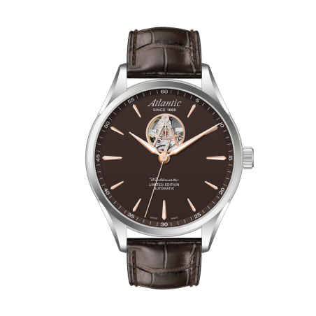 Zegarek Męski Atlantic na Pasku Skórzanym 52780.41.81R - JubilerSezam.pl