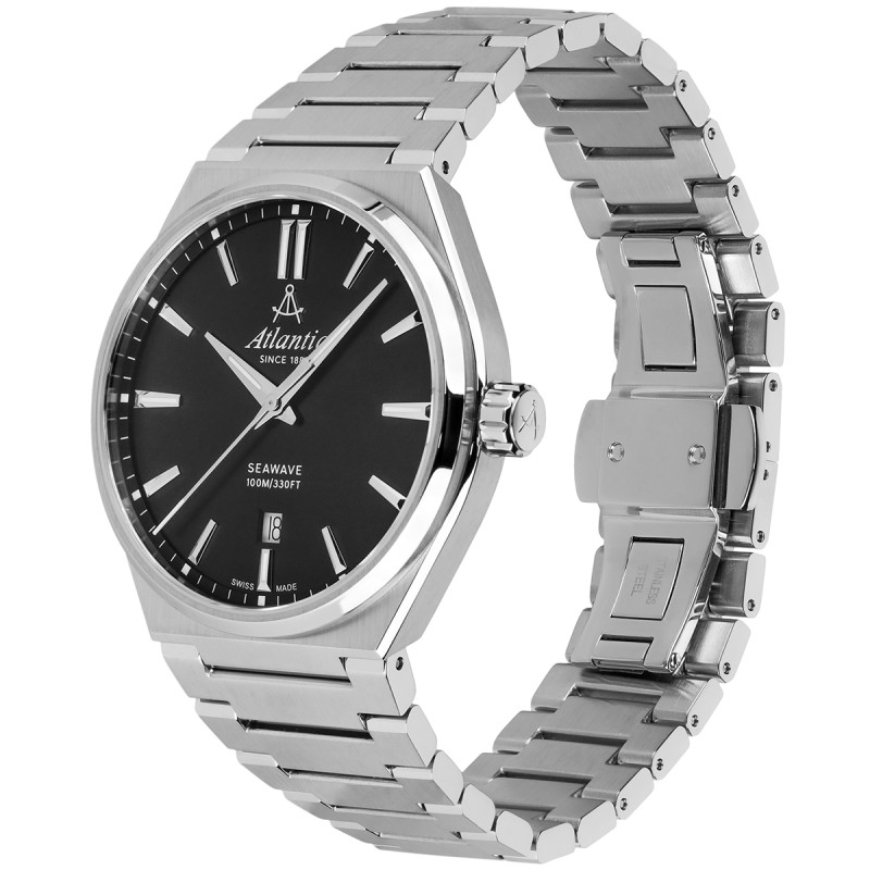 Zegarek Męski Atlantic na Bransolecie Stalowej - JubilerSezam.pl