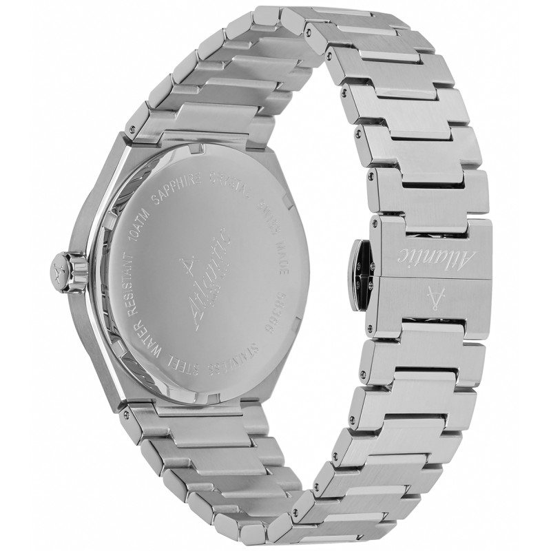 Zegarek Męski Atlantic na Bransolecie Stalowej - JubilerSezam.pl