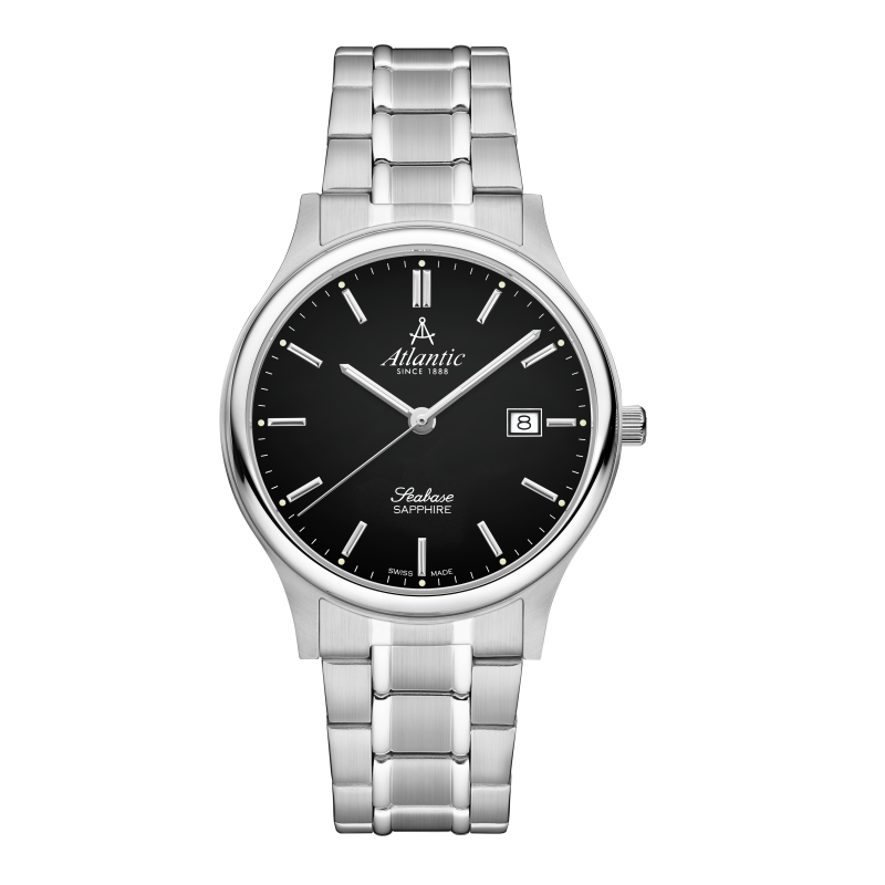 Zegarek Męski Atlantic na Bransolecie Stalowej - JubilerSezam.pl