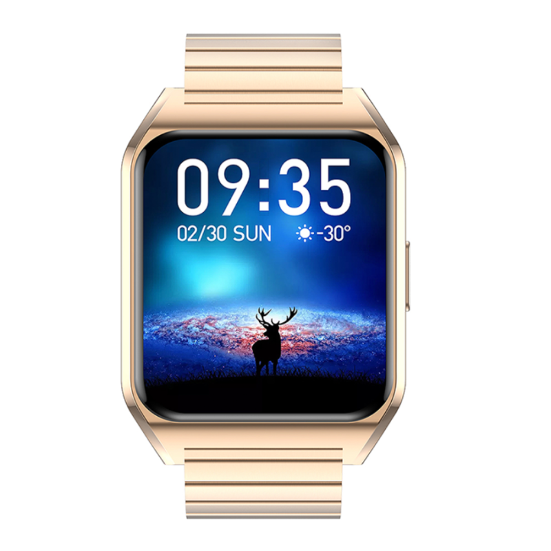 Smartwatch Rubicon RNCE89 złota bransoleta SMARUB163