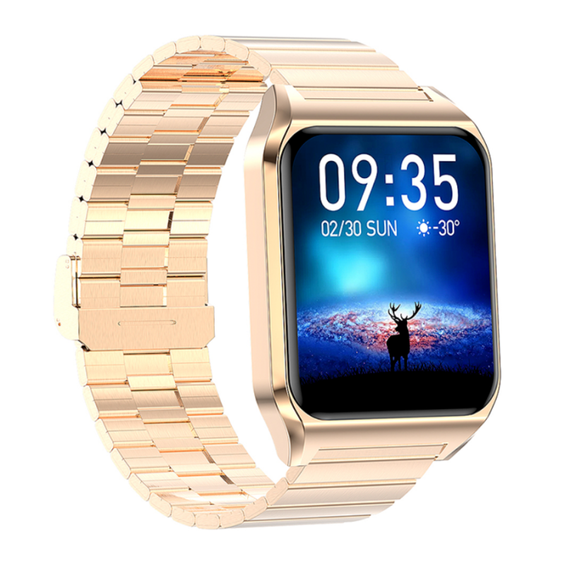 Smartwatch Rubicon RNCE89 złota bransoleta SMARUB163