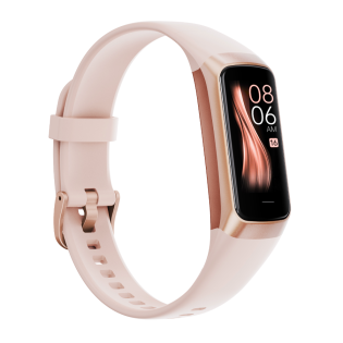 Smartwatch Rubicon RNCF05 Różowy - Pulsoksymetr i AMOLED - JubilerSezam.pl