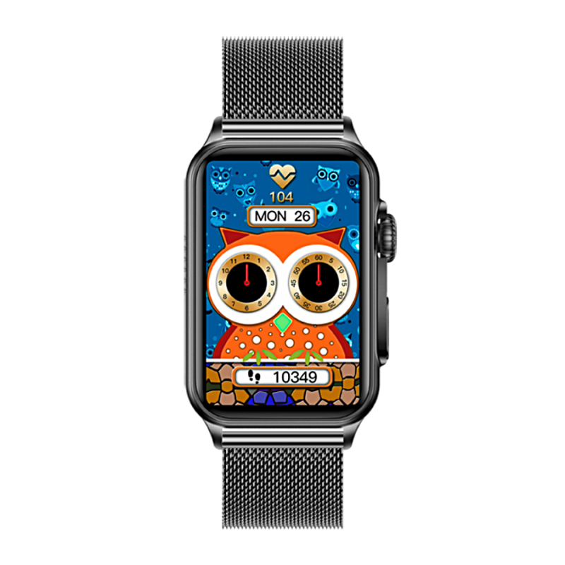 Smartwatch Rubicon RNCF06 czarny SMARUB215