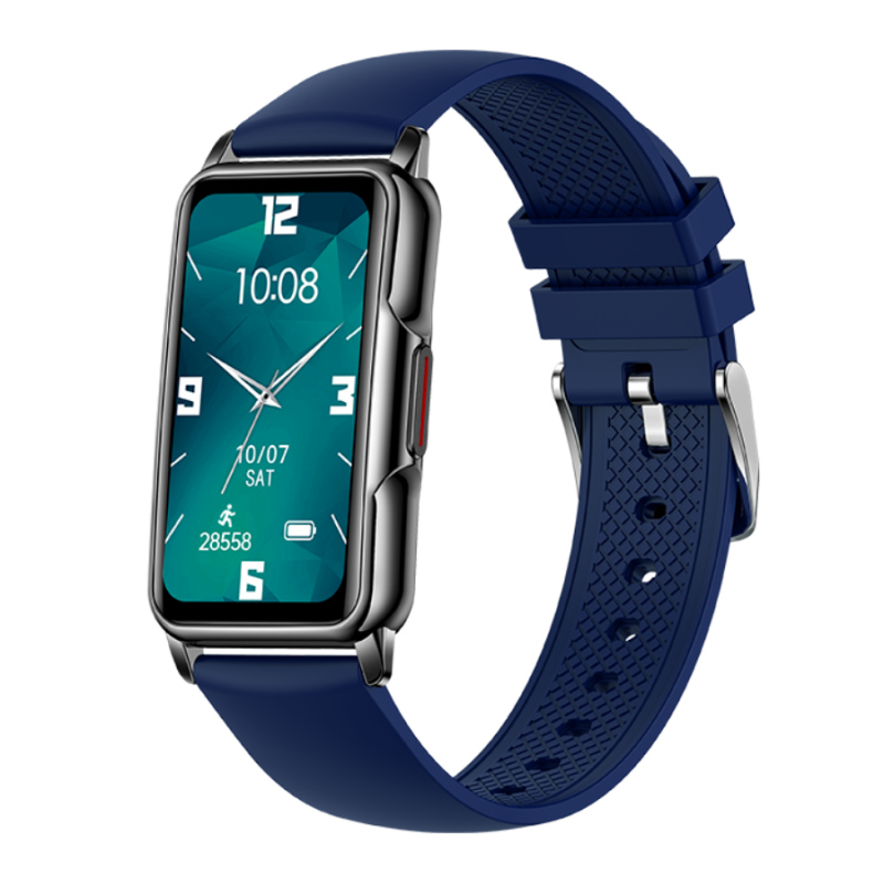 Smartwatch Rubicon RNCF04 granatowy silikon SMARUB230