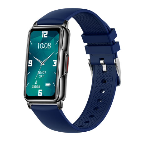 Smartwatch Rubicon RNCF04 granatowy silikon SMARUB230