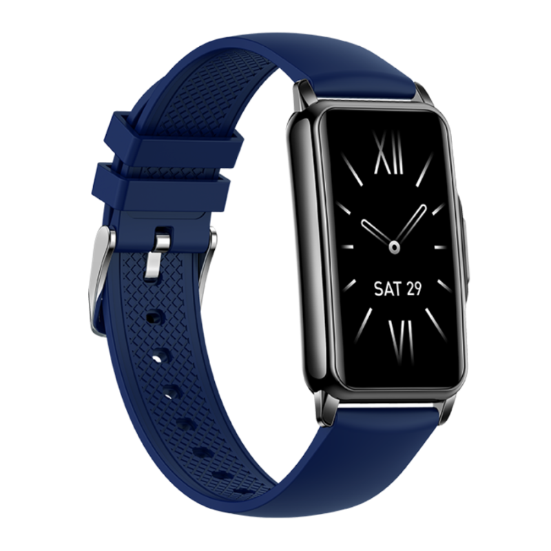 Smartwatch Rubicon RNCF04 granatowy silikon SMARUB230