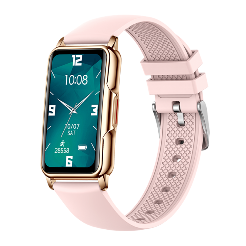 Smartwatch Rubicon RNCF04 różowy silikon SMARUB231