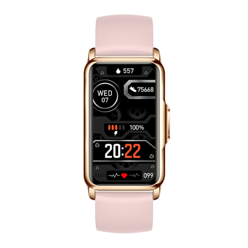 Smartwatch Rubicon RNCF04 różowy silikon SMARUB231