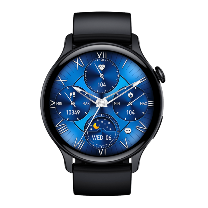 Smartwatch Rubicon RNCF10 czarny SMARUB237