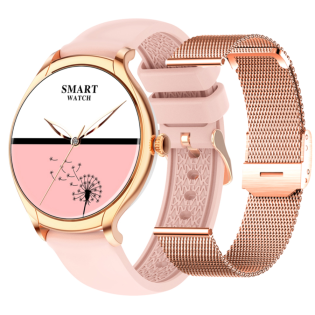 Smartwatch Rubicon RNCF13 różowe złoto SMARUB248