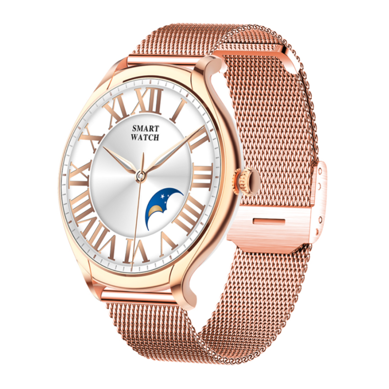 Smartwatch Rubicon RNCF13 różowe złoto SMARUB248