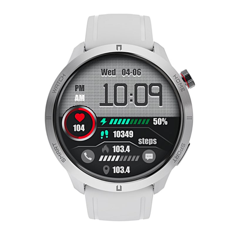 Smartwatch Rubicon RNCF14 srebrny SMARUB252