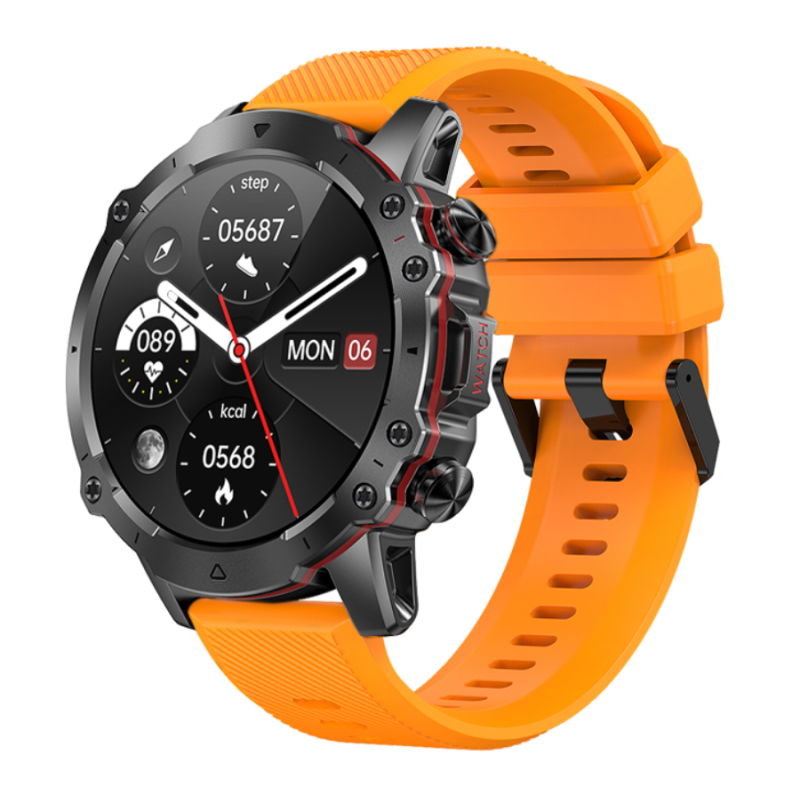 Smartwatch Rubicon RNCF18 czarny SMARUB273