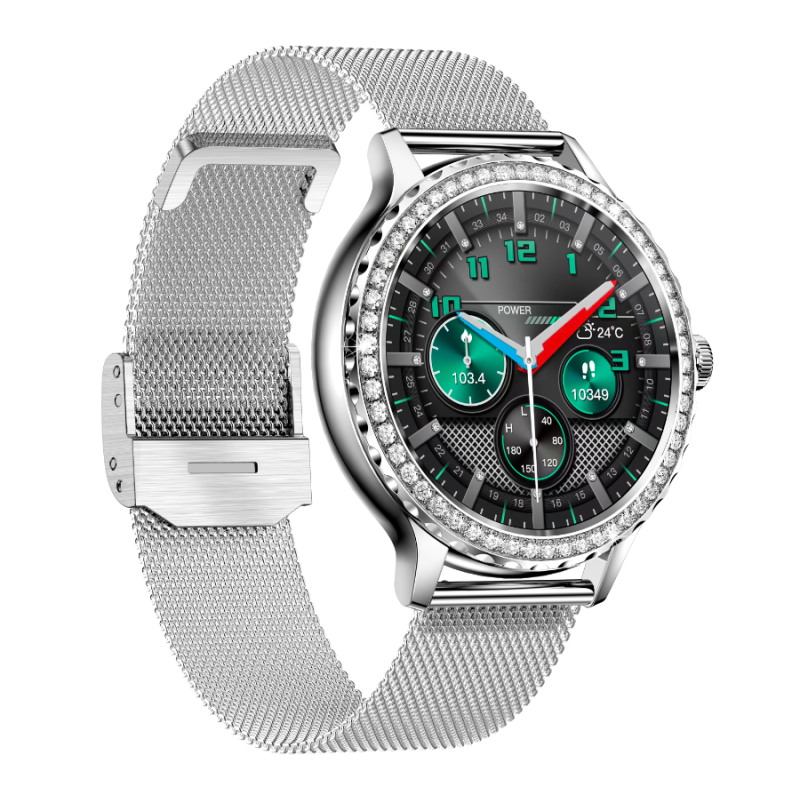 Smartwatch Rubicon RNCF19 srebrny SMARUB275