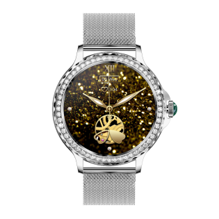 Smartwatch Rubicon RNCF19 Srebrny - Bluetooth Call - JubilerSezam.pl