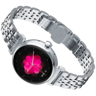 Smartwatch Rubicon RNCF21 srebrny plus zielony pasek SMARUB278