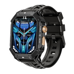 Smartwatch Rubicon RNCF24 czarny SMARUB285