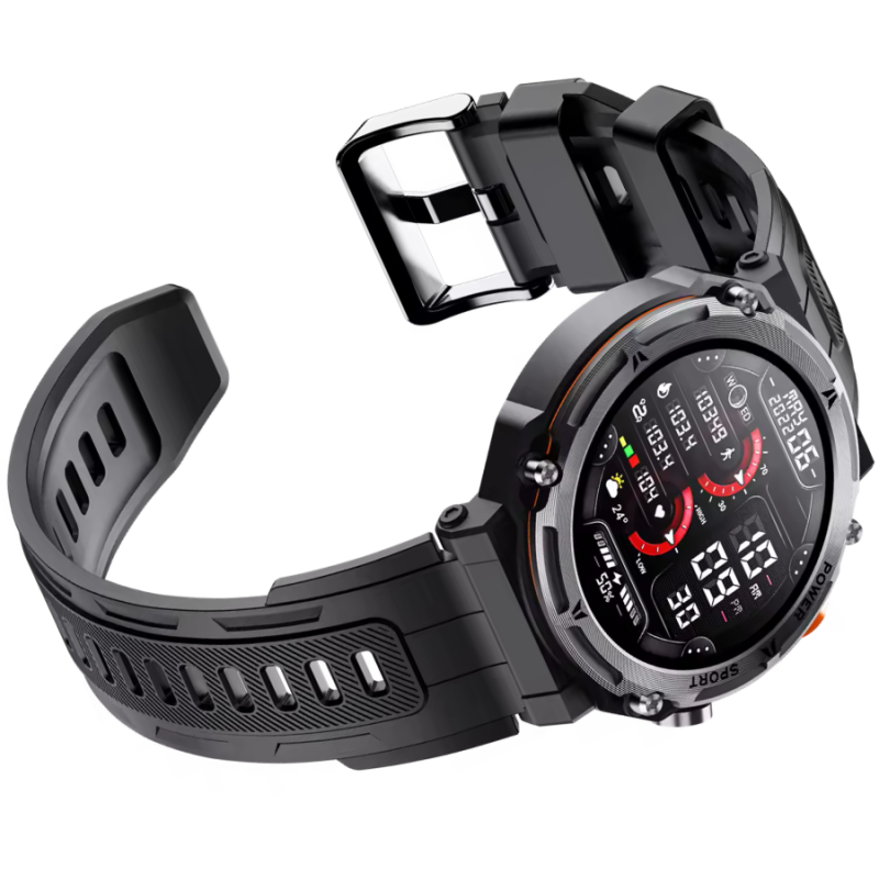 Smartwatch Rubicon RNCF25 czarny SMARUB286