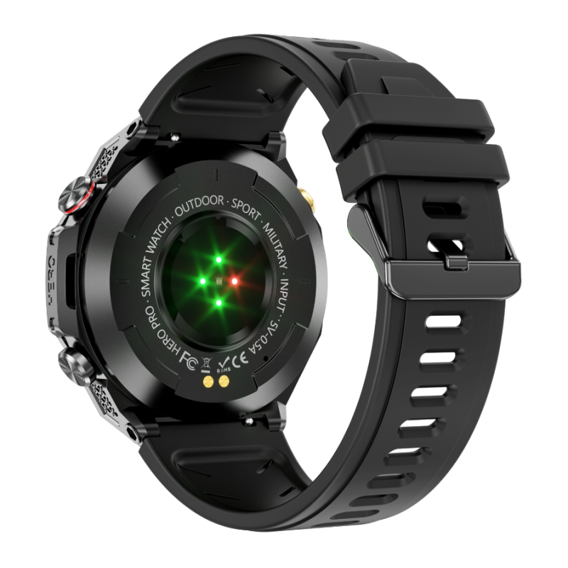 Smartwatch Rubicon RNCF37 czarny SMARUB331