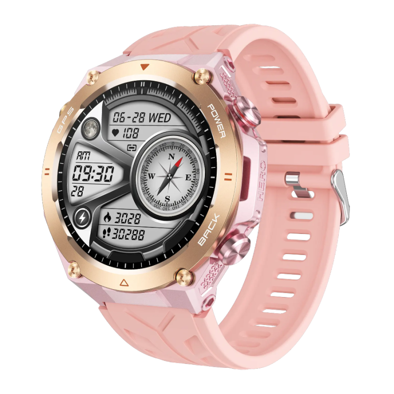 Smartwatch Rubicon RNCF37 rózowy SMARUB332