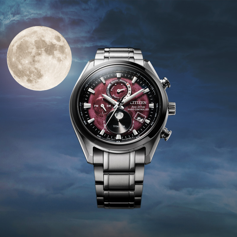 Zegarek męski Citizen Tsukiyomi Radio Controll BY1018-80X