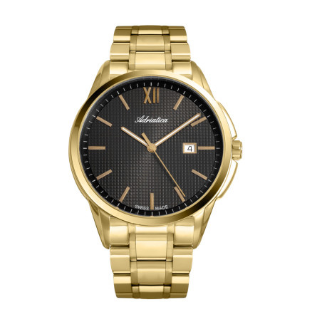 Adriatica A1290.1166Q - Męski zegarek szwajcarski - JubilerSezam.pl