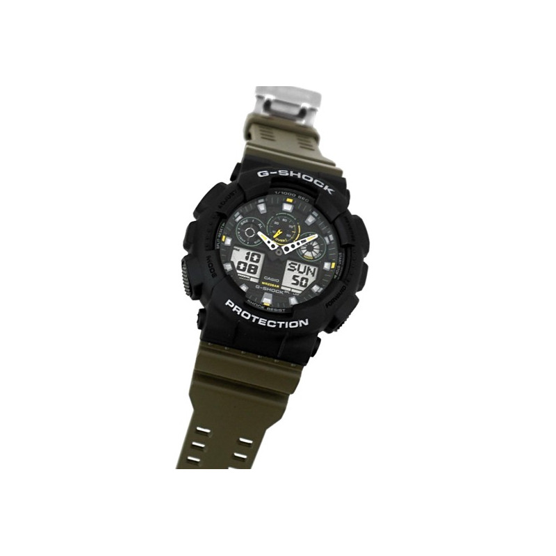 Zegarek Casio G-Shock GA-100TU-1A3ER Męski - JubilerSezam.pl