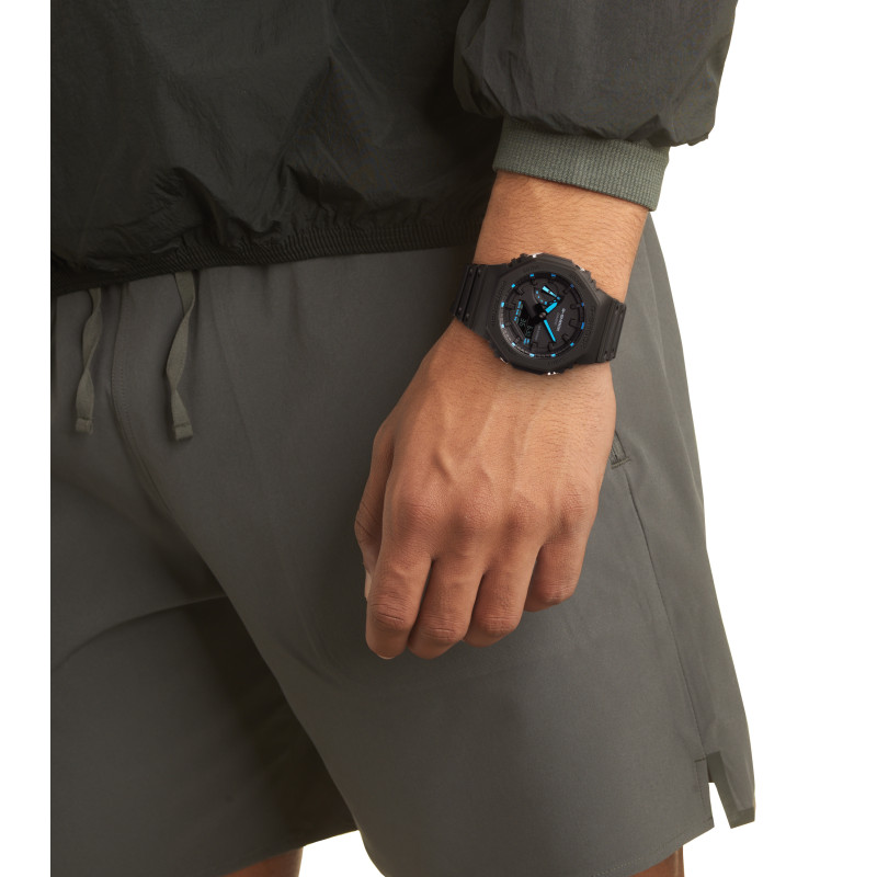 Casio G-Shock GA-2100-1A2ER - Męski zegarek sportowy - JubilerSezam.pl